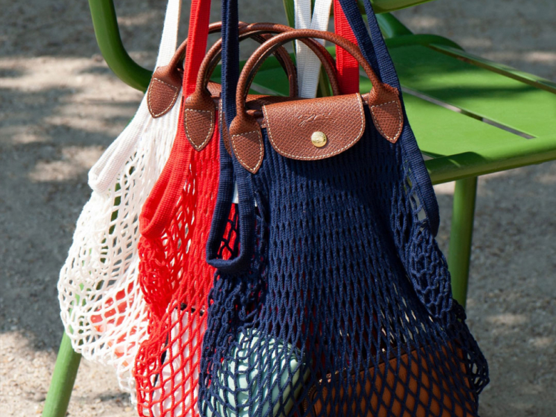 Le sac Longchamp Le Pliage Filet est de retour !